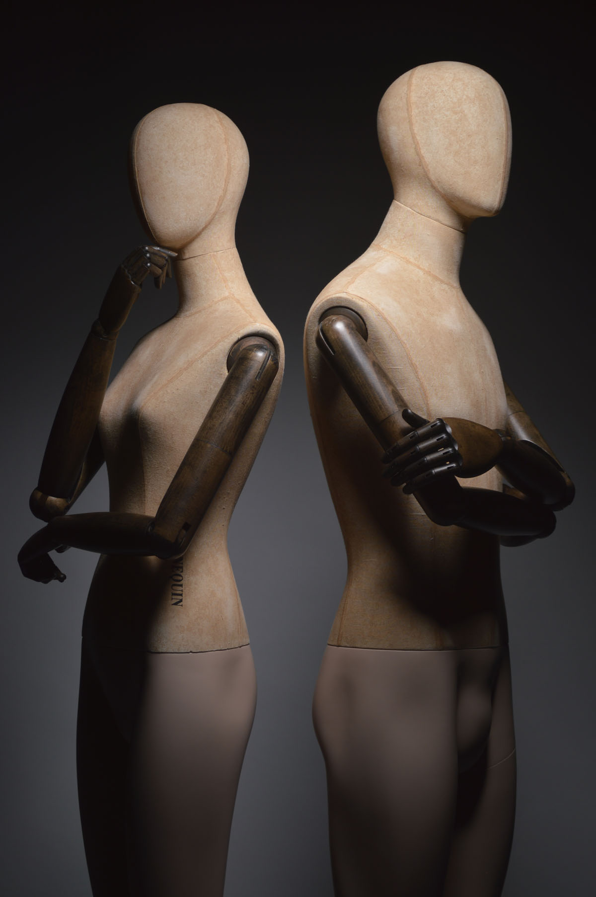 mannequins en vogue sports vintage fabric